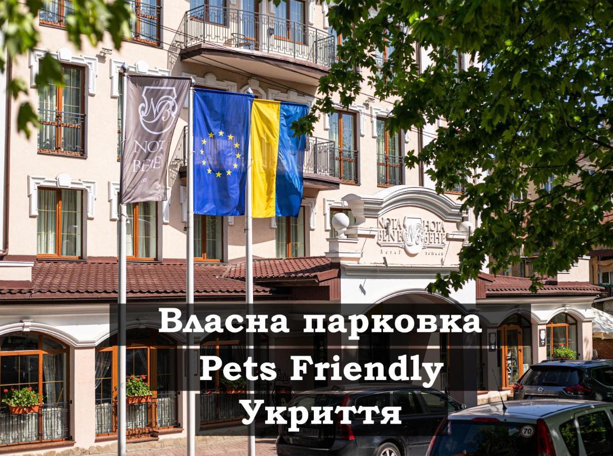 Nota Bene Hotel & Restaurant Lviv Bagian luar foto